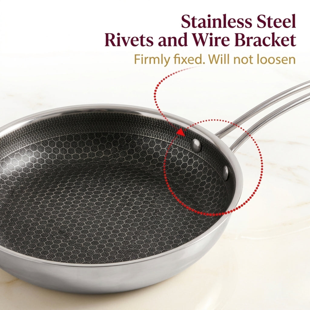 KEERTI HONEYCOMB FRYPAN