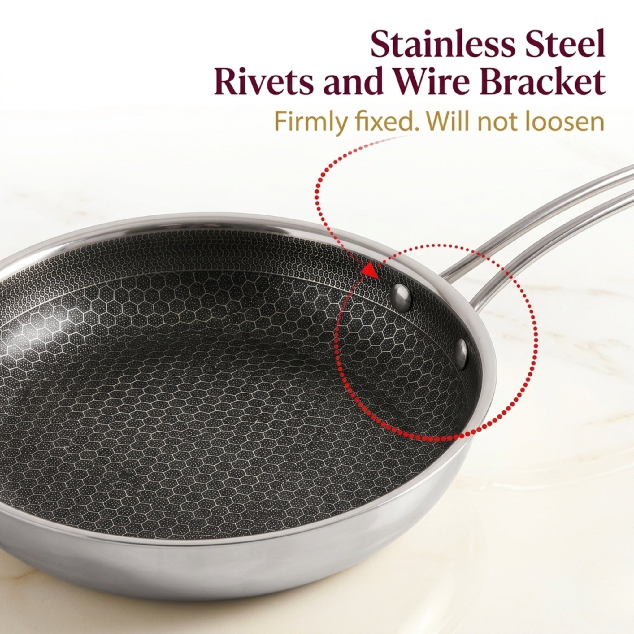 KEERTI HONEYCOMB FRYPAN
