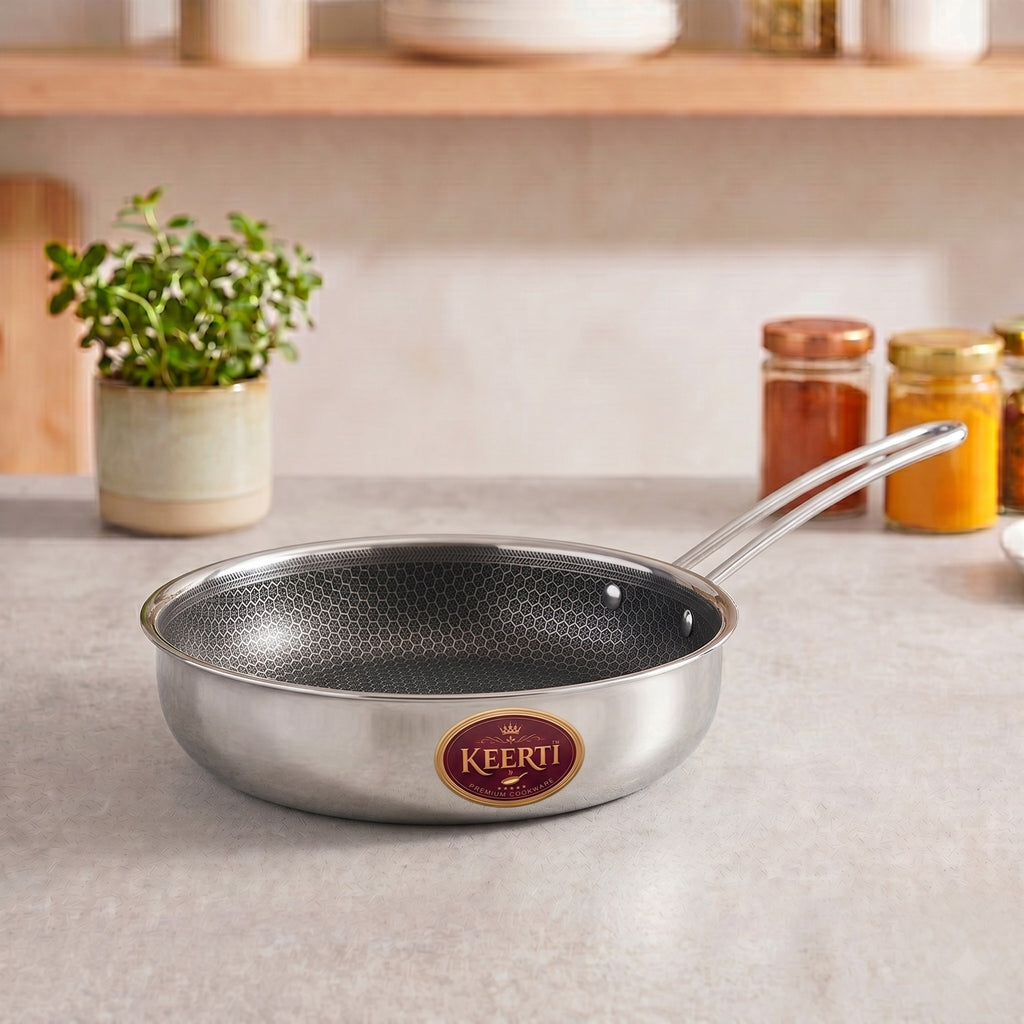 KEERTI HONEYCOMB FRYPAN