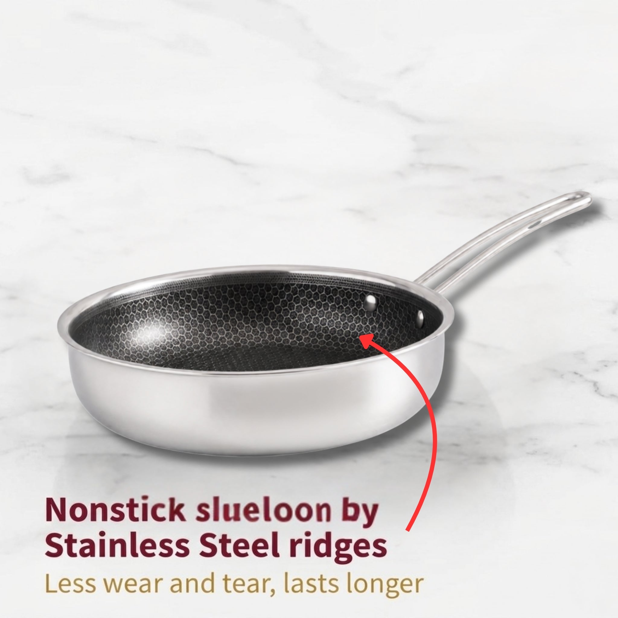 KEERTI HONEYCOMB FRYPAN