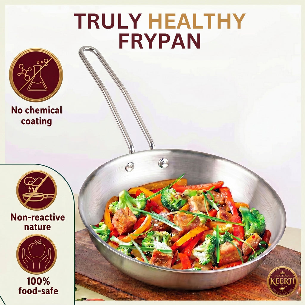 KEERTI TRI-PLY FRY PAN