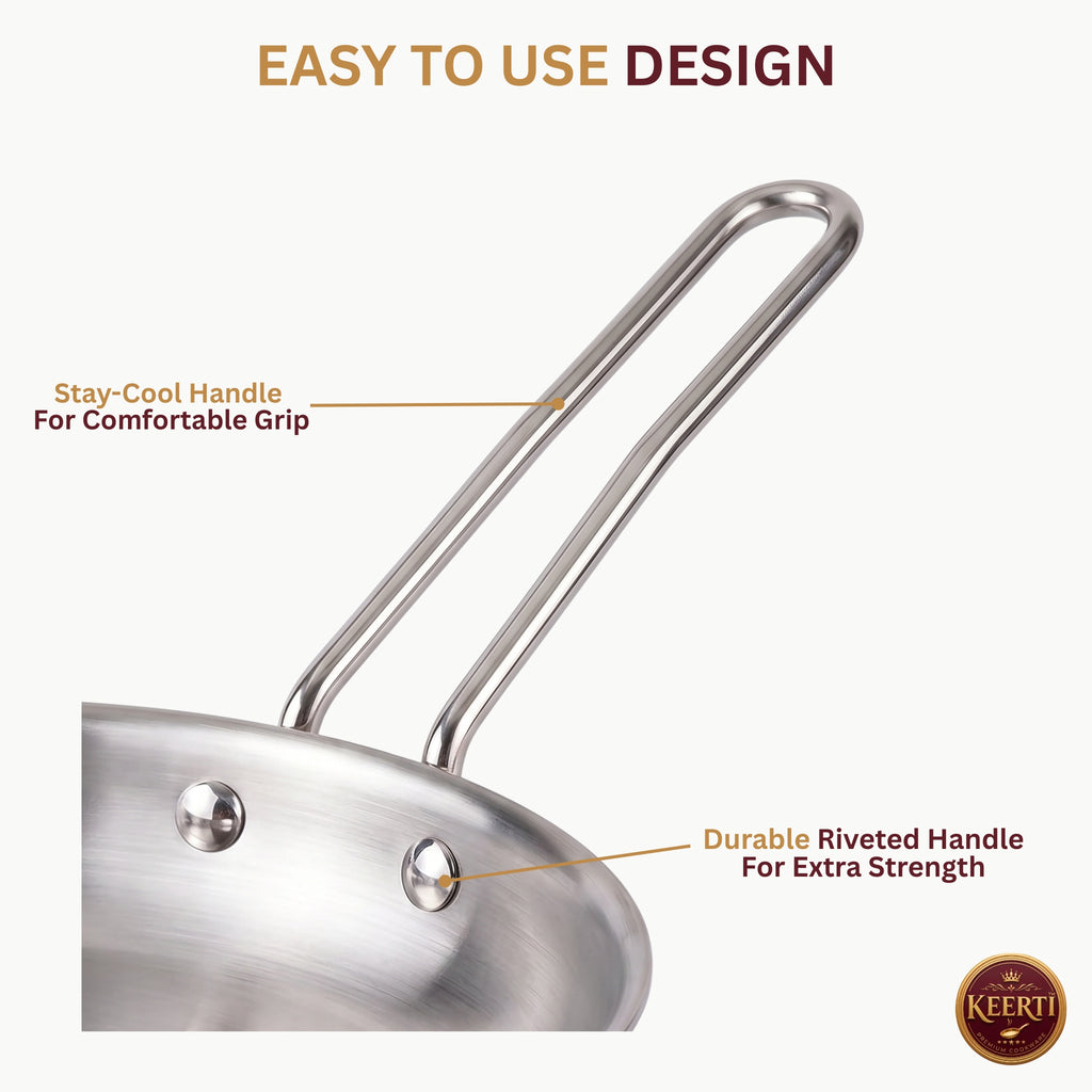 KEERTI TRI-PLY FRY PAN