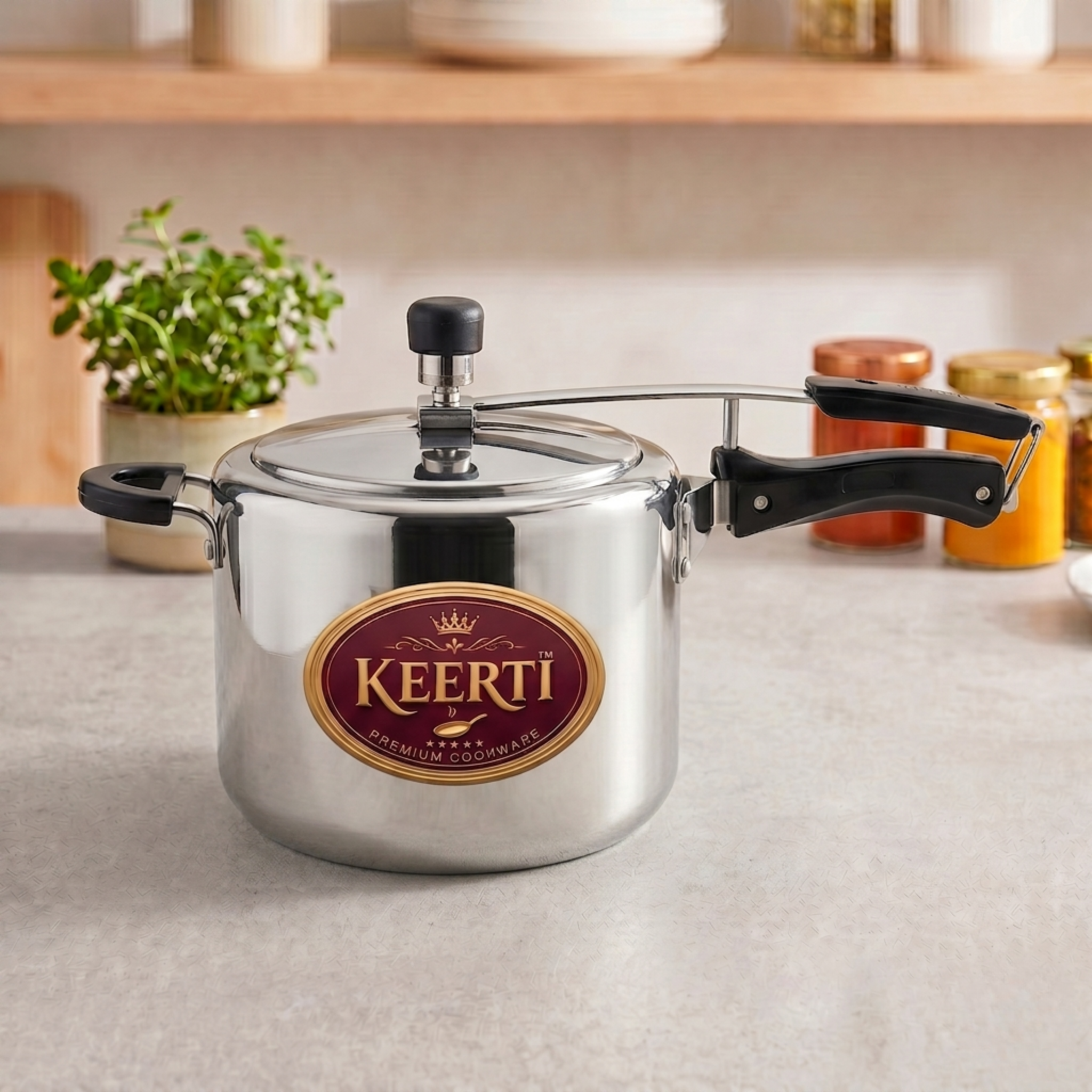 KEERTI TRI-PLY CLASSIC PRESSURE COOKER